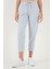 Pamuklu Normal Bel Regular Fit Düz Paça Pantolon Bayan Pantolon 668YP42282S4 2