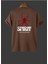 Malkoçbey Spirint Baskılı Oversize Unisex Basic T-Shirt 1