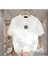 Maloçbey 3 Çizgi Baskılı Oversize Unisex Basic O Yaka T-Shirt 1