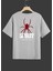Malkoçbey Spirint Baskılı Oversize Unisex Basic T-Shirt 1