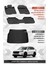 Honda Cr-V 2024+ Uyumlu 4.5d Premium Havuzlu Oto Paspas ve Liner Marka 3D Bagaj Havuzu 1