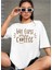 Malkoçbey Baskısız V Yaka Oversize Unisex Basic T-Shirt 1