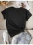 Malkoçbey Çilek Baskılı Oversize Unisex Basic T-Shirt 2