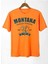 Never Baskılı Oversize Unisex Bisiklet Yaka Sweatşhirt 1