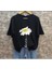 Malkoçbey Gtxr Baskılı O Yaka Oversize Unisex Swetşhirt 1