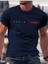 Malkoçbey Kısa Çizgi Paris Baskılı Oversize Unisex Basic T-Shirt 1