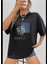 Malkoçbey No7 Baskılı Kapüsonlu Oversize Unisex Swetşhirt 1