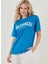 Malkoçbey Happınnes Baskılı Oversize Unisex Basic T-Shirt 2