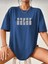 Malkoçbey Newyork Broklıyn Baskılı Oversize Unisex Basic T-Shirt 1