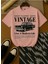 Malkocbey Vintage Araba Baskılı Oversize Basic O Yaka T-Shirt 1