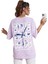 Malkoçbey Time Baskılı Oversize Basic T-Shirt 1