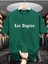 Malkoçbey Los Angeles Baskılı Oversize Unisex Basic O Yaka T-Shirt 1
