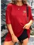 Malkoçbey Papatya Baskılı Oversize Unisex Basic T-Shirt 1