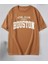 Malkoçbey Houston Baskılı Oversize Unisex Basic T-Şihirt 1