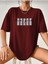 Malkoçbey Newyork Broklıyn Baskılı Oversize Unisex Basic T-Shirt 1