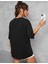Malkoçbey 6kalp Baskılı Oversize Unisex O Yaka Swaetşhirt 2