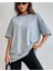 Malkoçbey Baskısız Oversize Unisex Basic T-Shirt 2