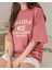 Malkoçbey Holıday Baskılı Oversize Unisex Basic T-Shirt 1