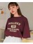 Malkoçbey Los Angeles Baskılı Oversize Unisex Basic T-Shirt 1