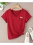 Malkoçbey Mavi Sırt Kelebek Baskılı Oversize Unisex Basic T-Shirt 1