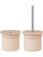 Nessiworld Pipetli Silikon Bardak Seti Bubble Beige / Powder Grey 1