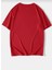 Sevimli Kedi Baskılı Oversize Basic O Yaka Unisex T-Shirt 2