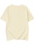 Malkoçbey Küçük Tavşan Detaylı Basic Oversize Unisex T-Shirt 2