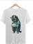 Malkoçbey Renkli Tüy Baskılı T-Shirt 2