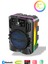 Taşınabilir Bluetooth Hoparlör – Rgb Işıklı, Extra Bass, Radyolu, Usb+Sd Girişli, Kablosuz Speaker 1