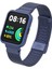 Xiaomi Redmi Watch 2 Lite Uyumlu Krd-66 Metal Kordon Kflg - Lacivert 1