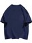 Malkoçbey Papatya Baskılı Oversize Unisex Basic T-Shirt 2