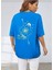 Majestıc Baskılı Oversize Basic O Yaka Unisex T-Shirt 1