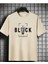 Malkoçbey Black Baskılı Oversize Unisex Basic O Yaka T-Shirt 1