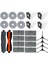 L10S Pro Ultra Heat / X30 Elektrikli Süpürge Ana Yan Fırça Hepa Filtre Paspas Bezi Toz Torbaları (Yurt Dışından) 1