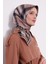 Ipek Eşarp Twill Vizon Ekosekareli 1