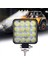 HL-5100 12-60 Volt 16 Ledli Projektör Tekne Karavan Off Road Sis Farı Lambası Geri Vites Lambası 1