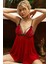 Kadın Kırmızı Arka Kısmı Açık Özel Gecelik 1