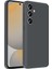 Galaxy S24 Fe Kılıf Kamera Korumalı Kartlık Hazneli Frm Vitra Kapak - Gri 1