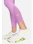 One Dri Fit High Rise 7/8 Length Women's Tight Kadın 2 Cepli Antrenman Taytı Mor 4