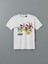 Yeni Sezon Bisiklet Yaka Mickey Mouse Baskili Kadin Tisort - S5LT81Z8 5