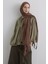 Brıce Kahve Uzun Saçak Püsküllü Pamuklu Şal 5