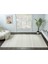 Lotus Plus 08582A Beyaz Halı Bej Kilim Desenli Modern Ince Akrilik Tozuaz Salon Halısı Yatak Odası 2