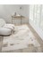 Truva TV035S Krem Rengi Gold Geometrik Detaylı Akrilik Yumuşak Modern Salon Halısı 3
