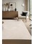 Leon LN002W Beyaz Halı Modern Desen Pamuk Taban Akrilik Tozuaz Salon Yatak Odası Koridor Halısı 1
