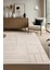 Leon LN004A Krem Halı Modern Desen Pamuk Taban Akrilik Tozuaz Salon Yatak Odası Koridor Halısı 1