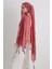 Brıce Gül Kurusu Uzun Saçak Püsküllü Pamuklu Şal 2