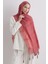 Brıce Gül Kurusu Uzun Saçak Püsküllü Pamuklu Şal 5