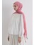 Brıce Şeker Pembe Uzun Saçak Püsküllü Pamuklu Şal 1