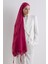 Brıce Fuşya Uzun Saçak Püsküllü Pamuklu Şal 3