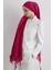 Brıce Fuşya Uzun Saçak Püsküllü Pamuklu Şal 5
